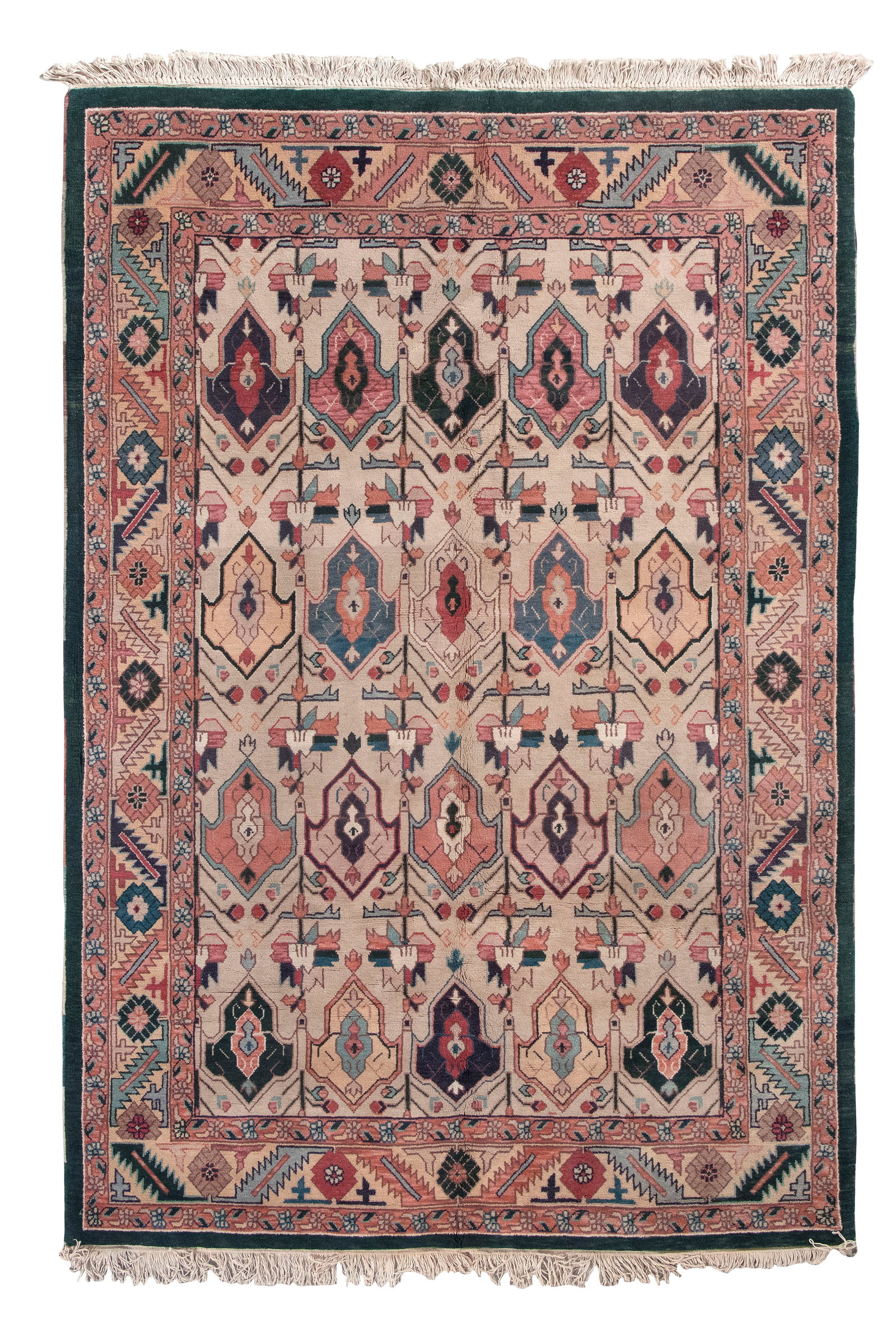 PERSIAN DESIGN RUG: 5'10" X 8'7" Late 20th Century (1 of 1)