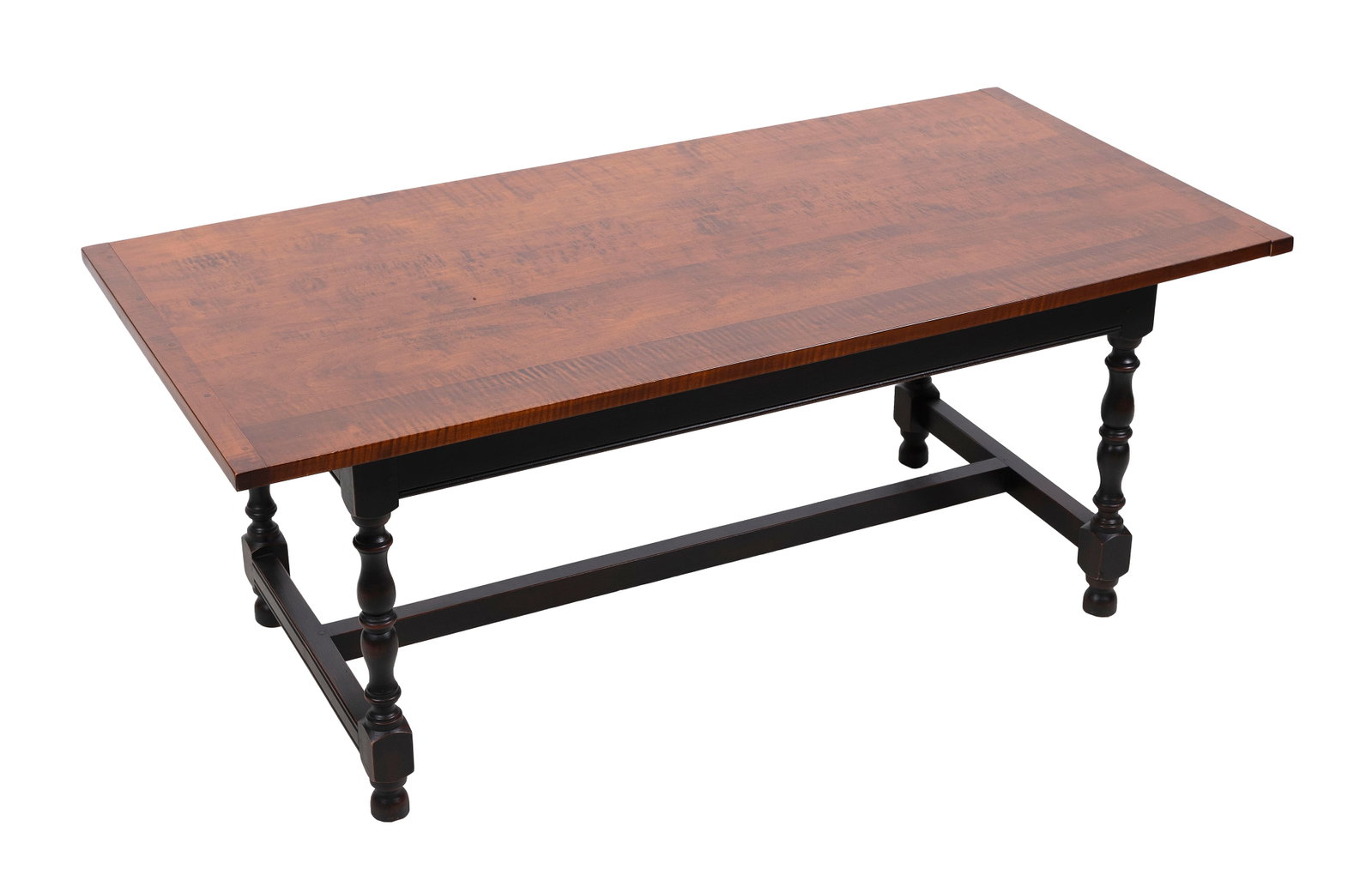 ELDRED WHEELER COFFEE TABLE Massachusetts, 20th Century Height 20". Length 48". Width 23". (1 of 2)