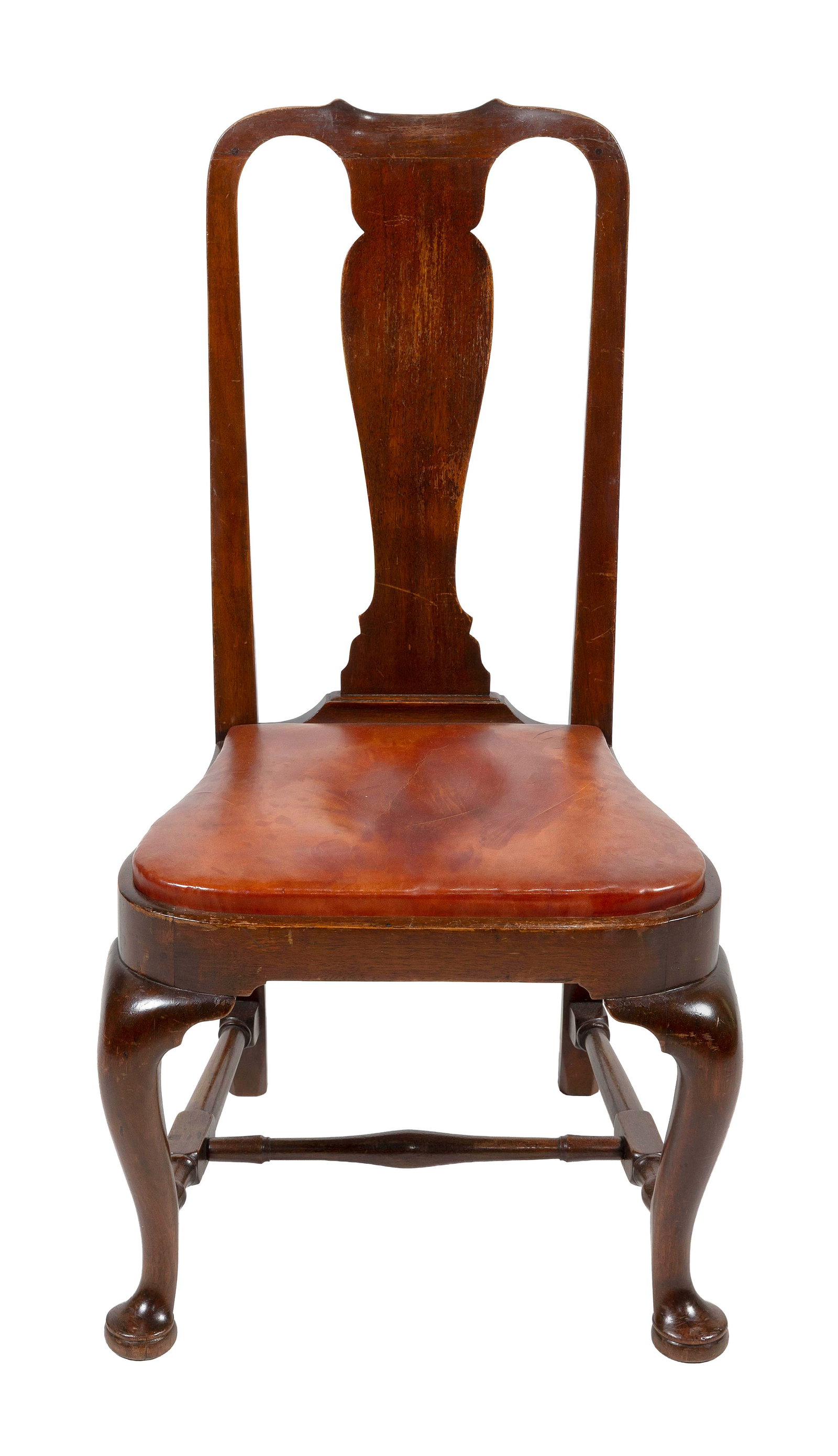 QUEEN ANNE WALNUT SIDE CHAIR Massachusetts, Circa 1750 (1 of 4)