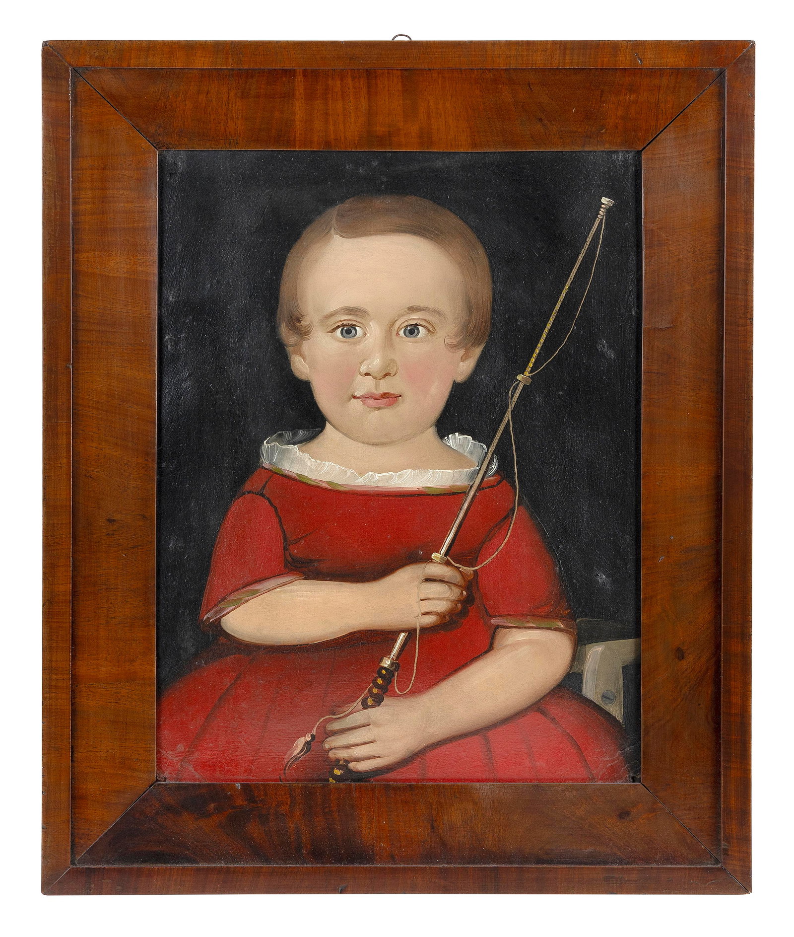 WILLIAM MATTHEW PRIOR (Massachusetts/Maine, 1806-1873), Circa 1840 bust-length portrait of a toddler (1 of 5)