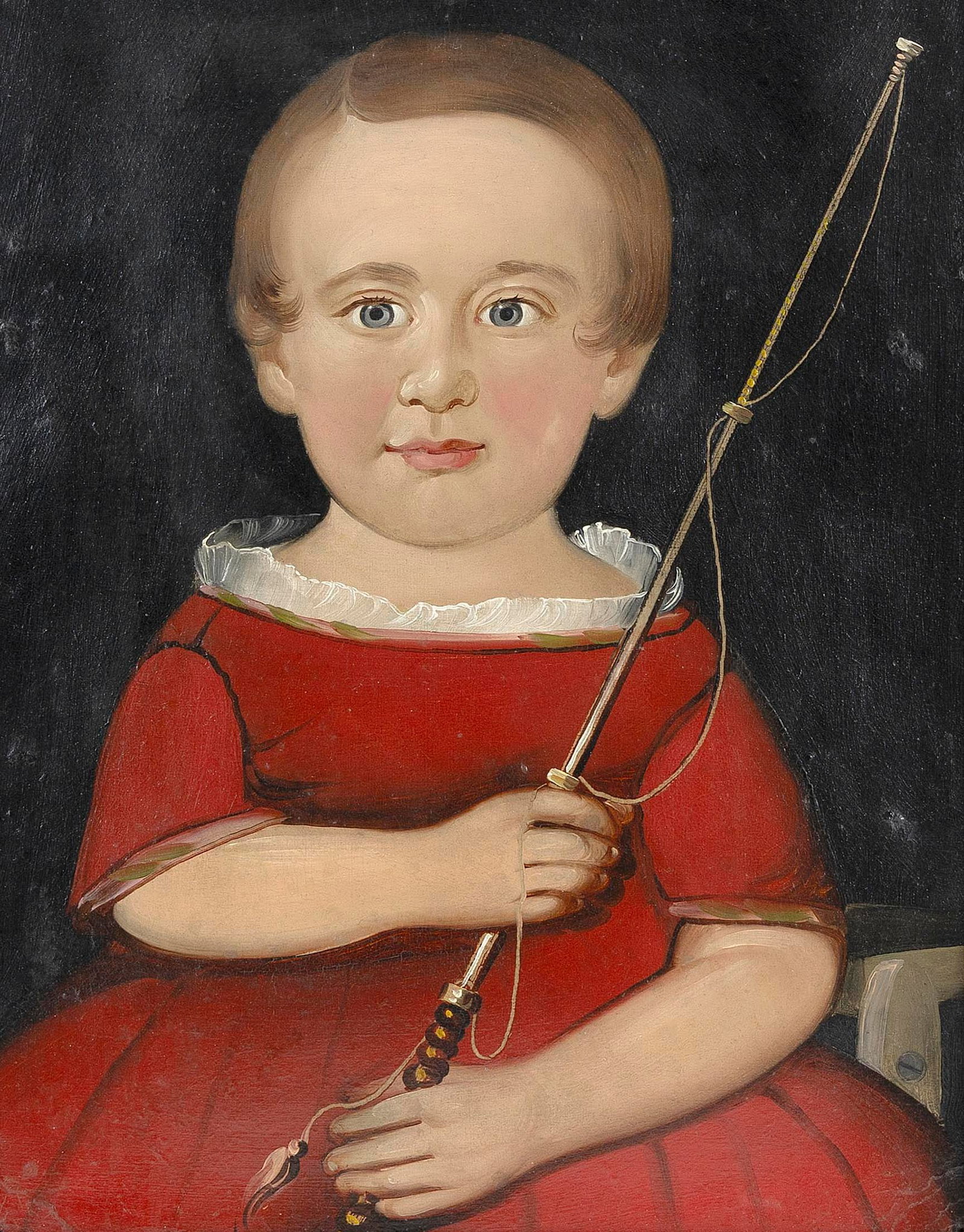 WILLIAM MATTHEW PRIOR (Massachusetts/Maine, 1806-1873), Circa 1840 bust-length portrait of a toddler - 2