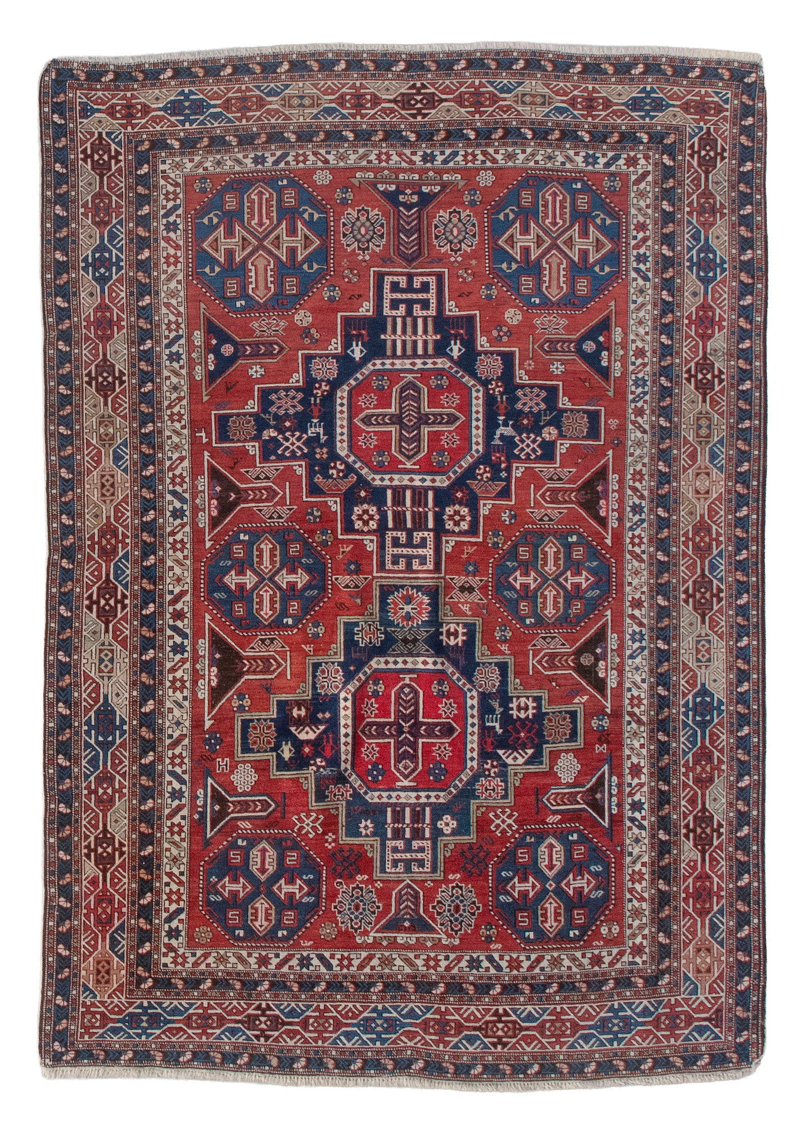 SHIRVAN RUG: 4'7" X 6'4" First Quarter of the 20th Century (1 of 1)