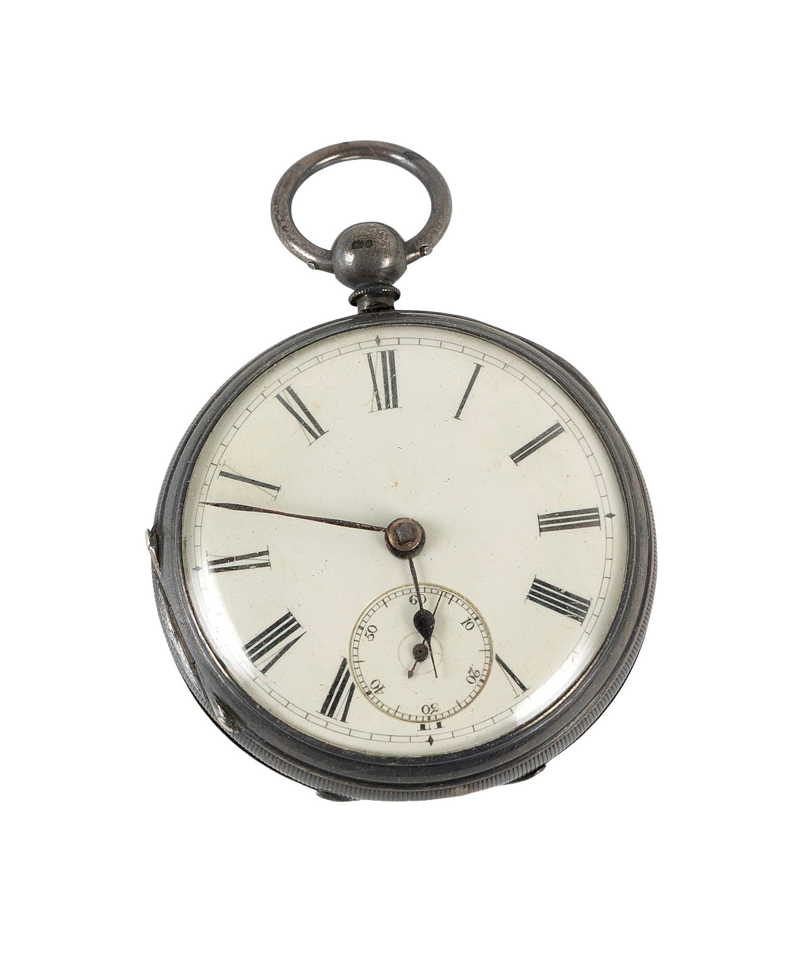 CARVED WOODEN WATCH HUTCH 19th Century Height 12.75". Maximum width 4.75". - 4