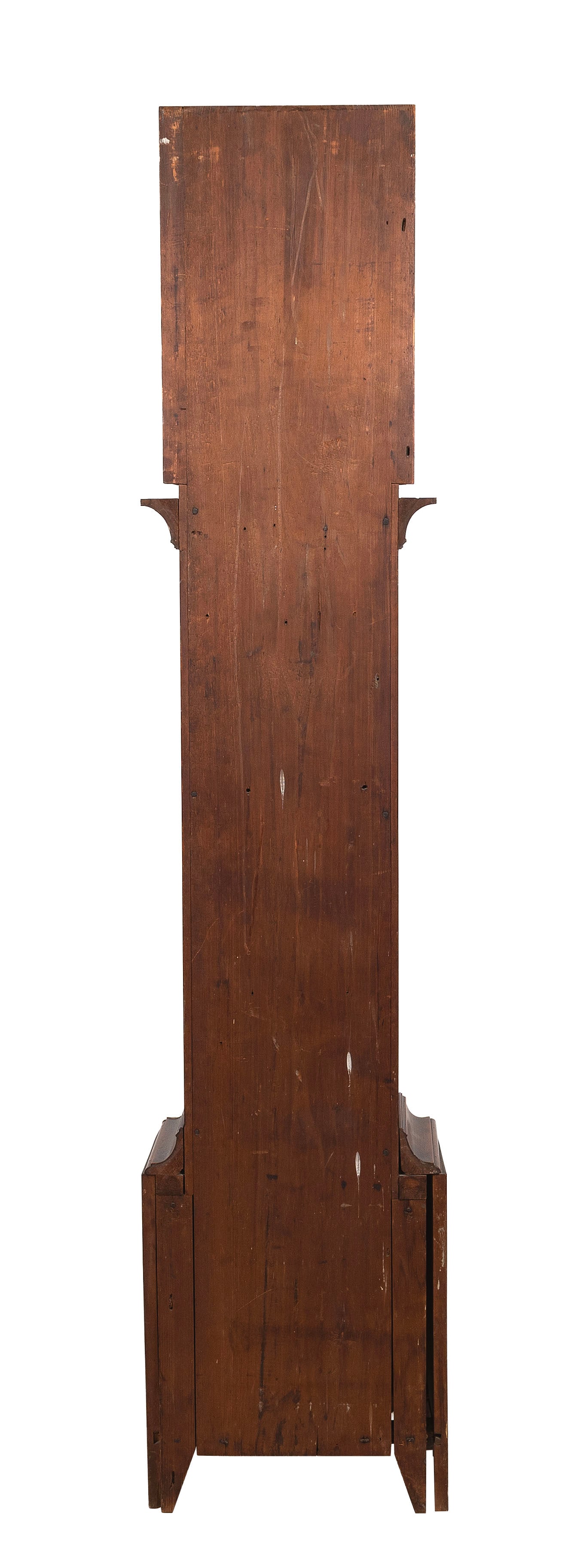 TALL-CASE CLOCK BY JAMES COLE Rochester, New Hampshire, Circa 1800 Height 92". Width 18". Depth - 3