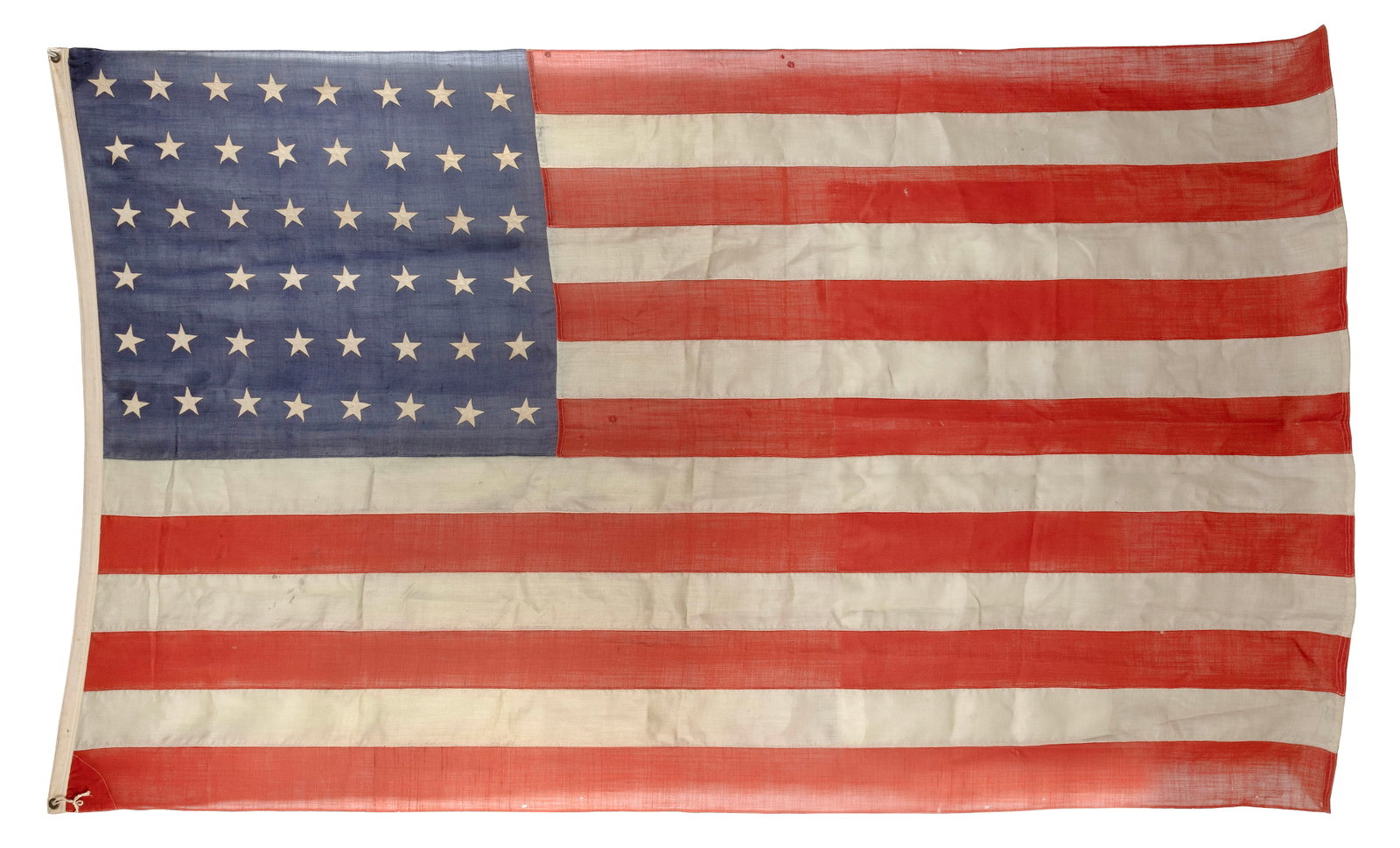 RARE 47-STAR UNITED STATES FLAG Early 20th Century 57.5" x 93". (1 of 1)