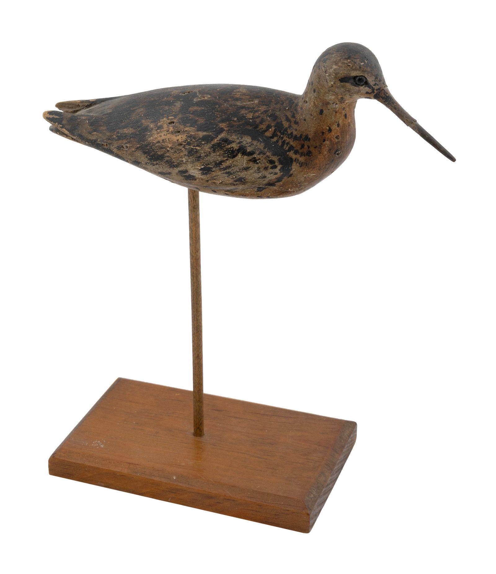 MASSACHUSETTS YELLOWLEGS DECOY Circa 1900 Length 14". (1 of 3)