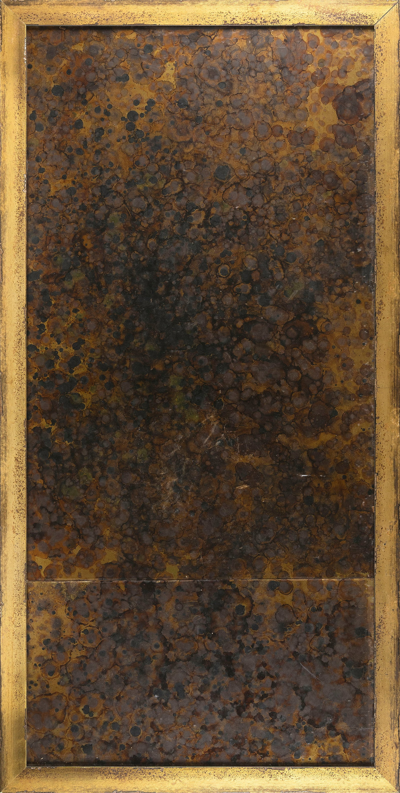KAHLIL GEORGE GIBRAN (Massachusetts, 1922-2008), Abstract., Mixed media on paper, 55.75" x 26". (1 of 1)