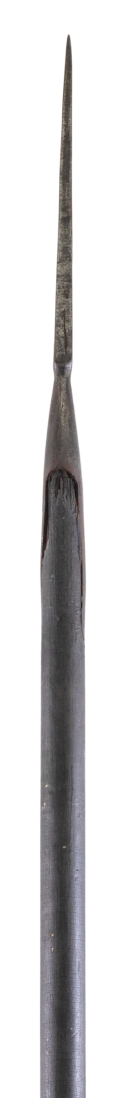 BOARDING PIKE Probably America, Early 19th Century Length 95". (1 of 2)
