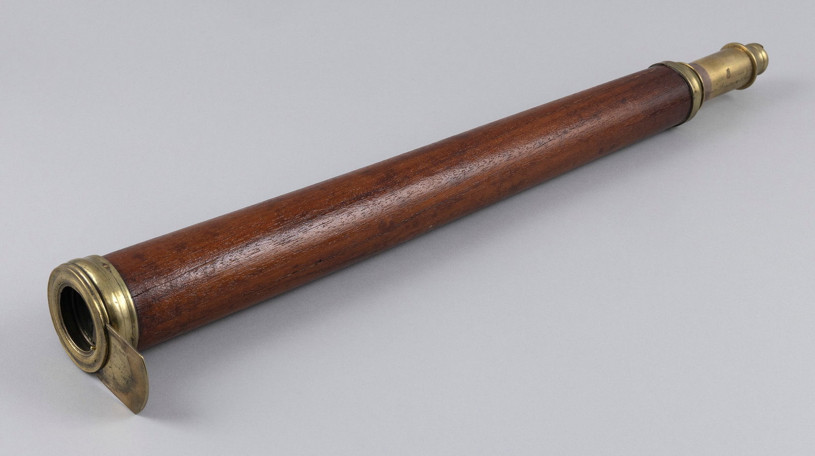 SPENCER, BROWNING & RUST SINGLE-DRAW TELESCOPE London, 19th Century Length closed 20.5". (1 of 1)