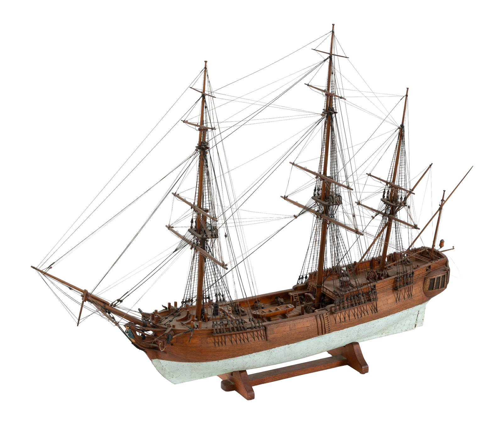ROBERT INNIS MODEL OF THE "HANCOCK" Dennis, Massachusetts, 1893-1983 Height 25.5". Length 33". Width (1 of 1)