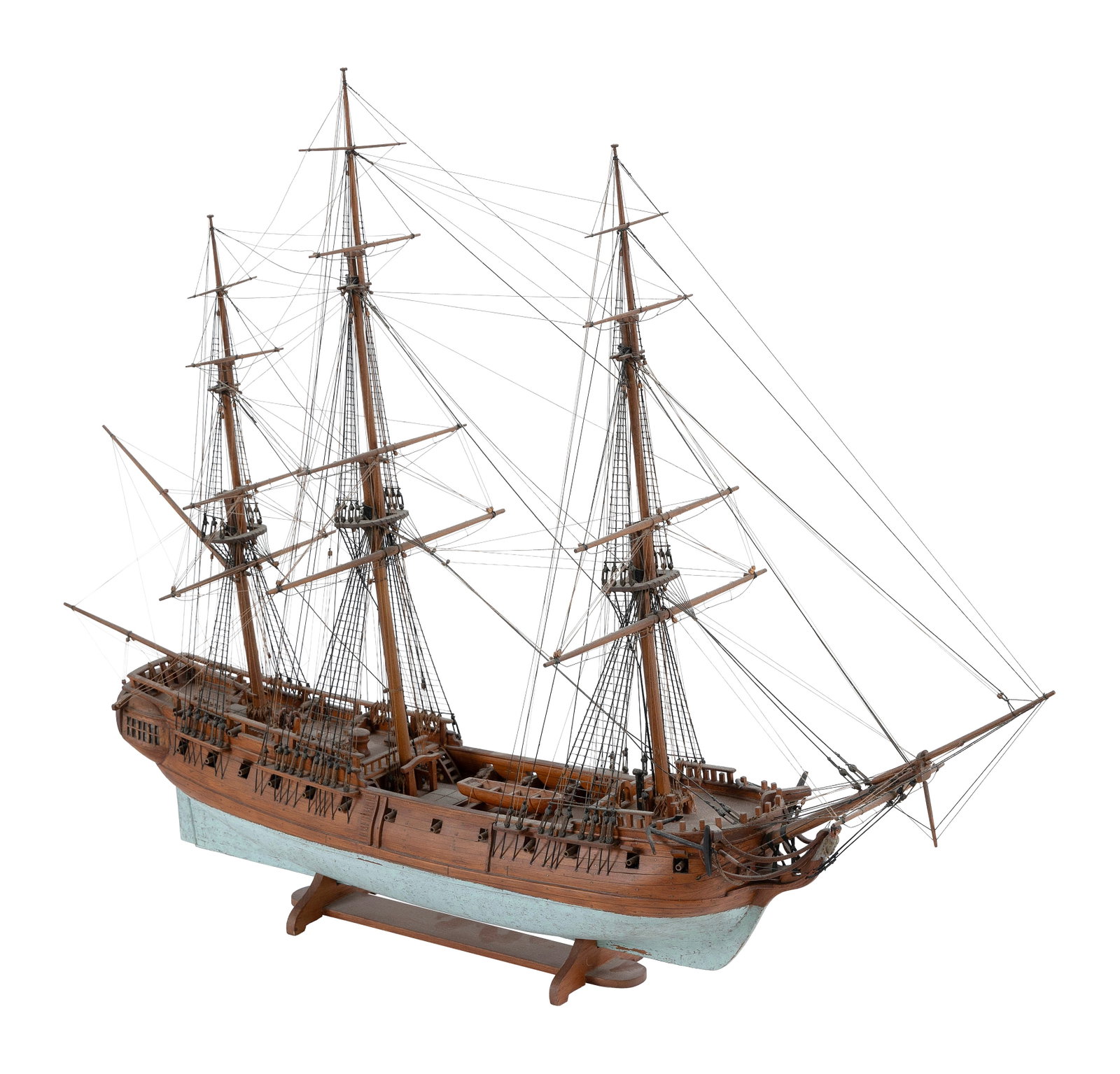 ROBERT INNIS MODEL OF THE "RALEIGH" Dennis, Massachusetts, 1893-1983 Height 26". Length 35". Width (1 of 1)