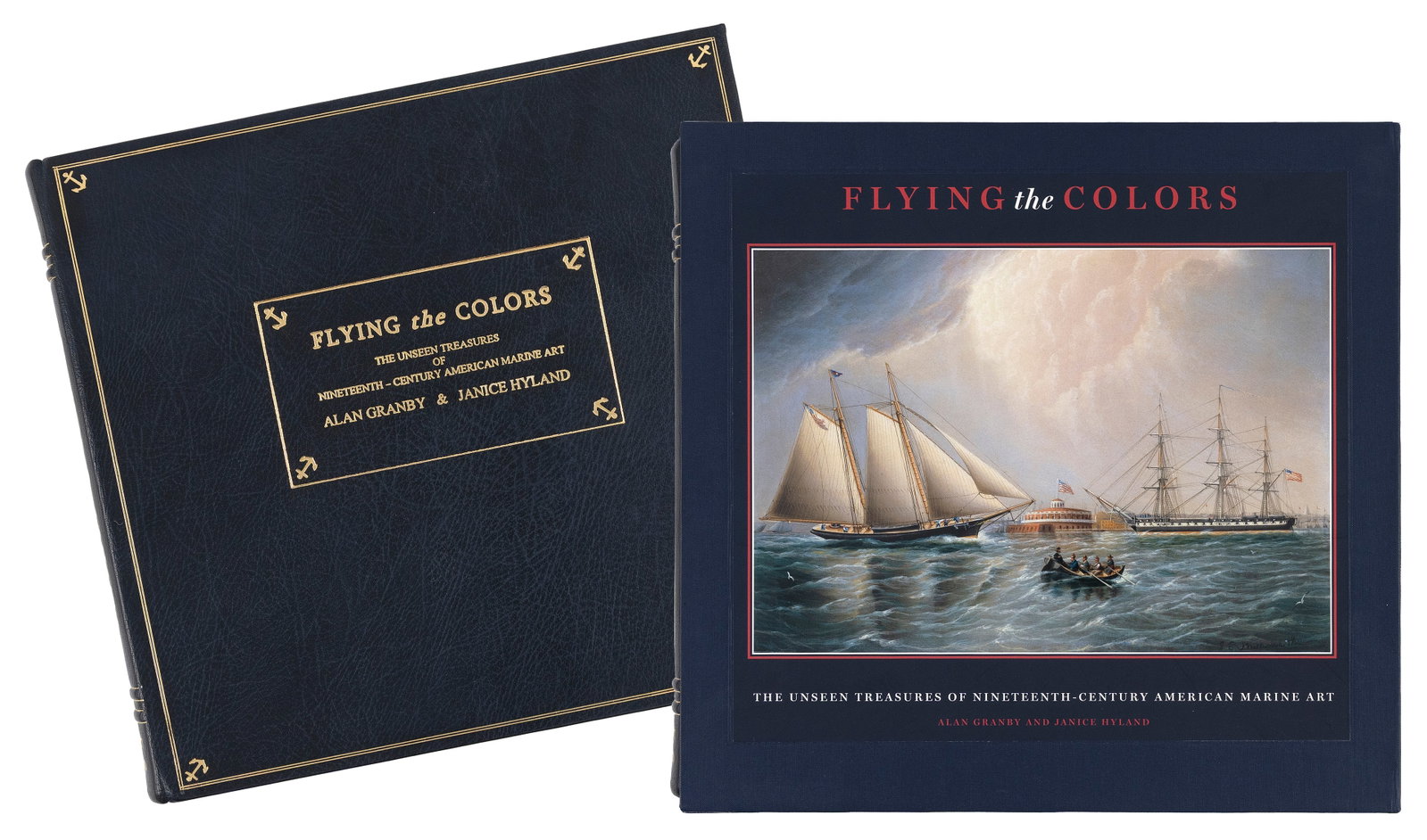 SPECIAL EDITION COPY OF MARINE ART BOOK "FLYING THE COLORS" Contemporary Large quarto 11.75" x (1 of 3)