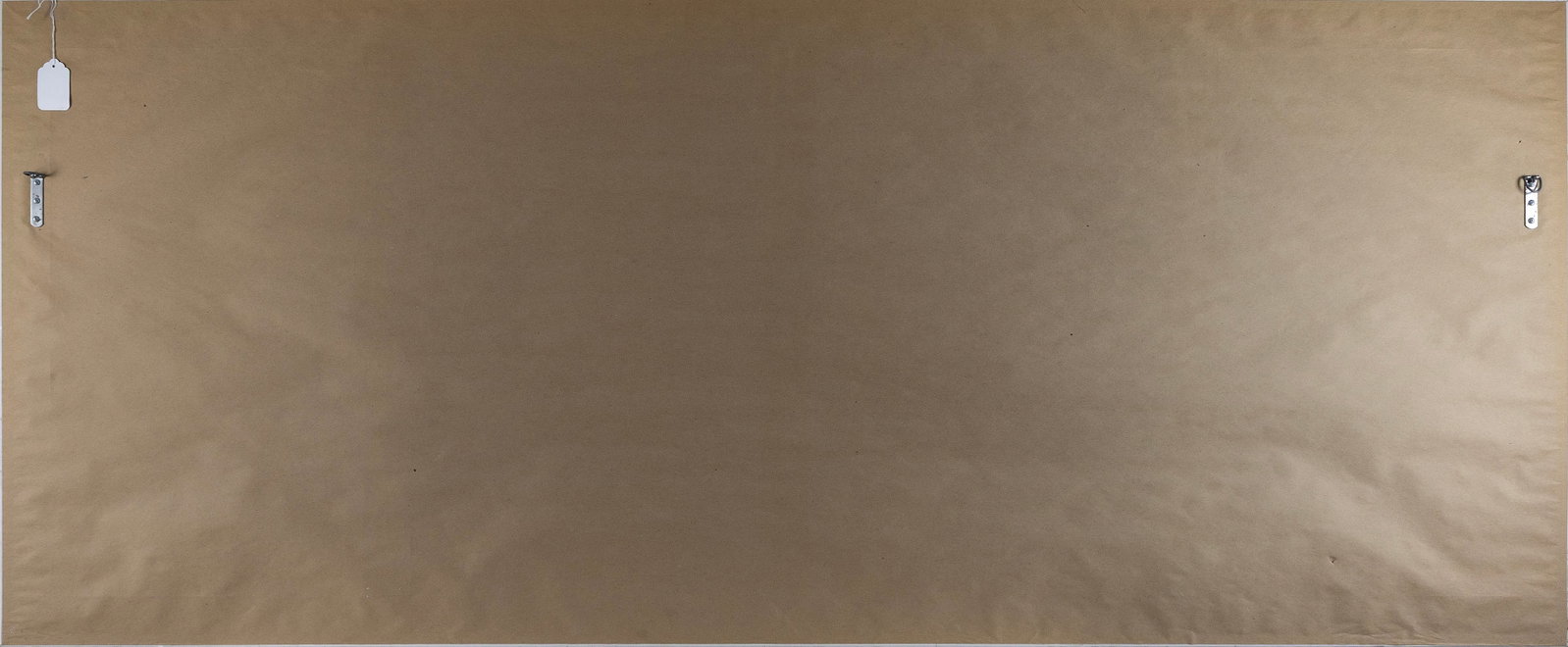ALEX KATZ (New York/Maine, 1927-), "Gray Day", 1992., Color screenprint on Arches, sheet 22" x 72".