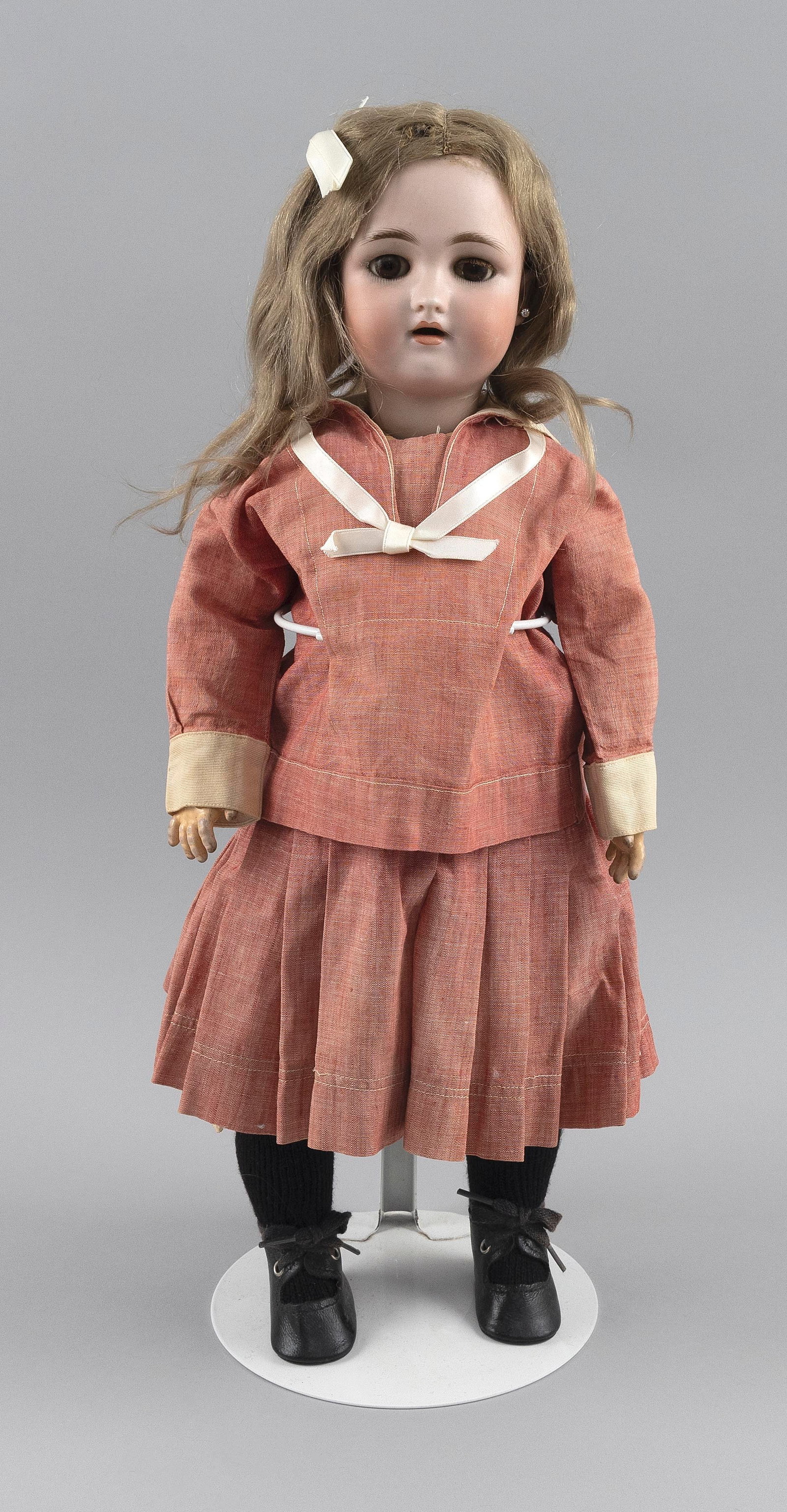 SIMON & HALBIG BISQUE DOLL Germany, Late 19th Century Height 17.5". (1 of 4)