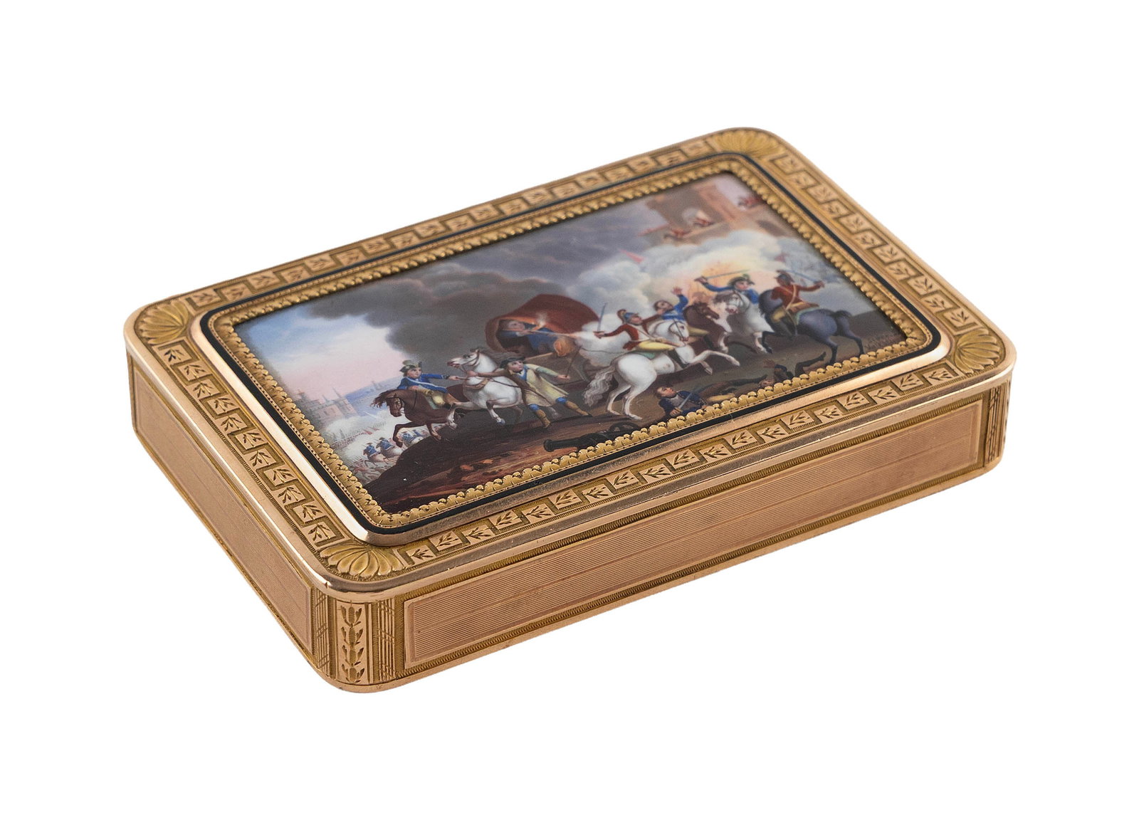 14KT YELLOW GOLD DECORATIVE BOX Approx. 72.2 total dwt. (1 of 4)