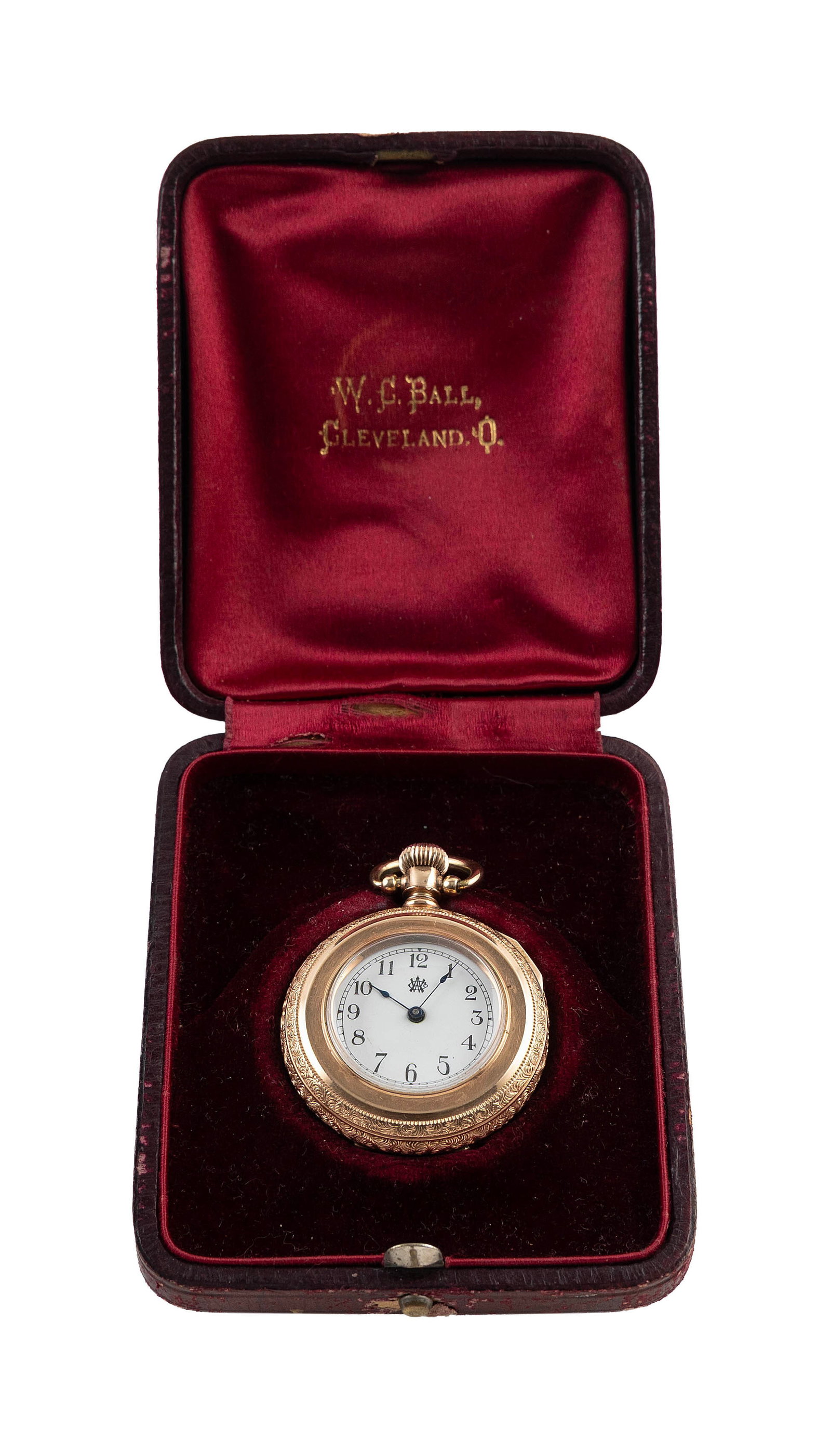 VINTAGE WALTHAM 14KT ROSE GOLD POCKET WATCH Circa 1889-1890 Approx. 20.5 total dwt. (1 of 3)