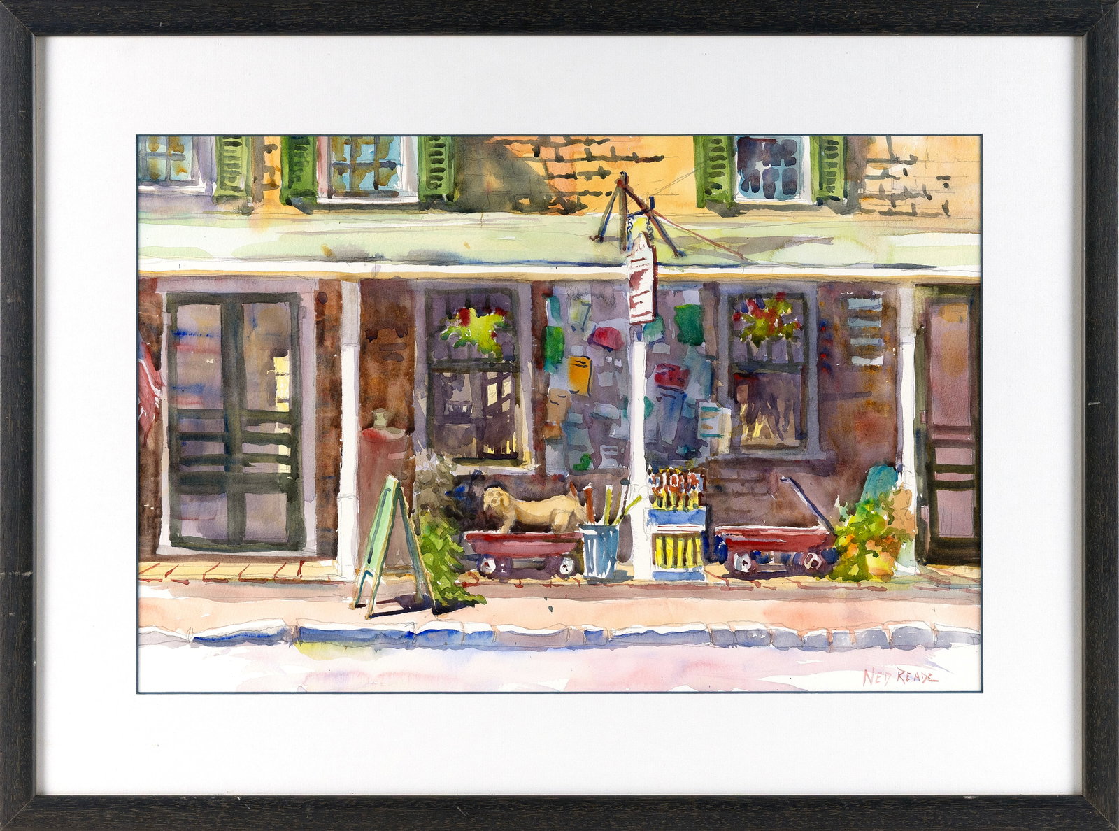 NED READE (America, Contemporary), Alley's General Store, West Tisbury, Martha's Vineyard, (1 of 2)