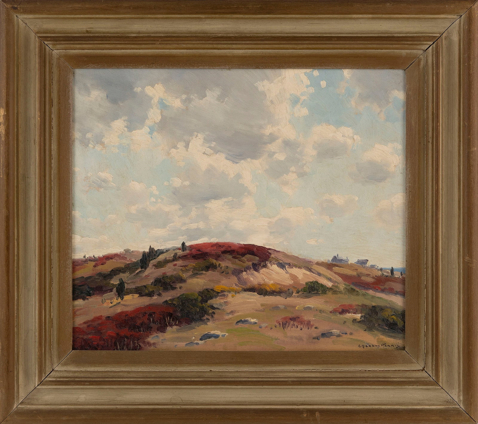 CHARLES GORDON HARRIS (Rhode Island, 1891-1963), Landscape, likely Rhode Island., Oil on canvas (1 of 2)