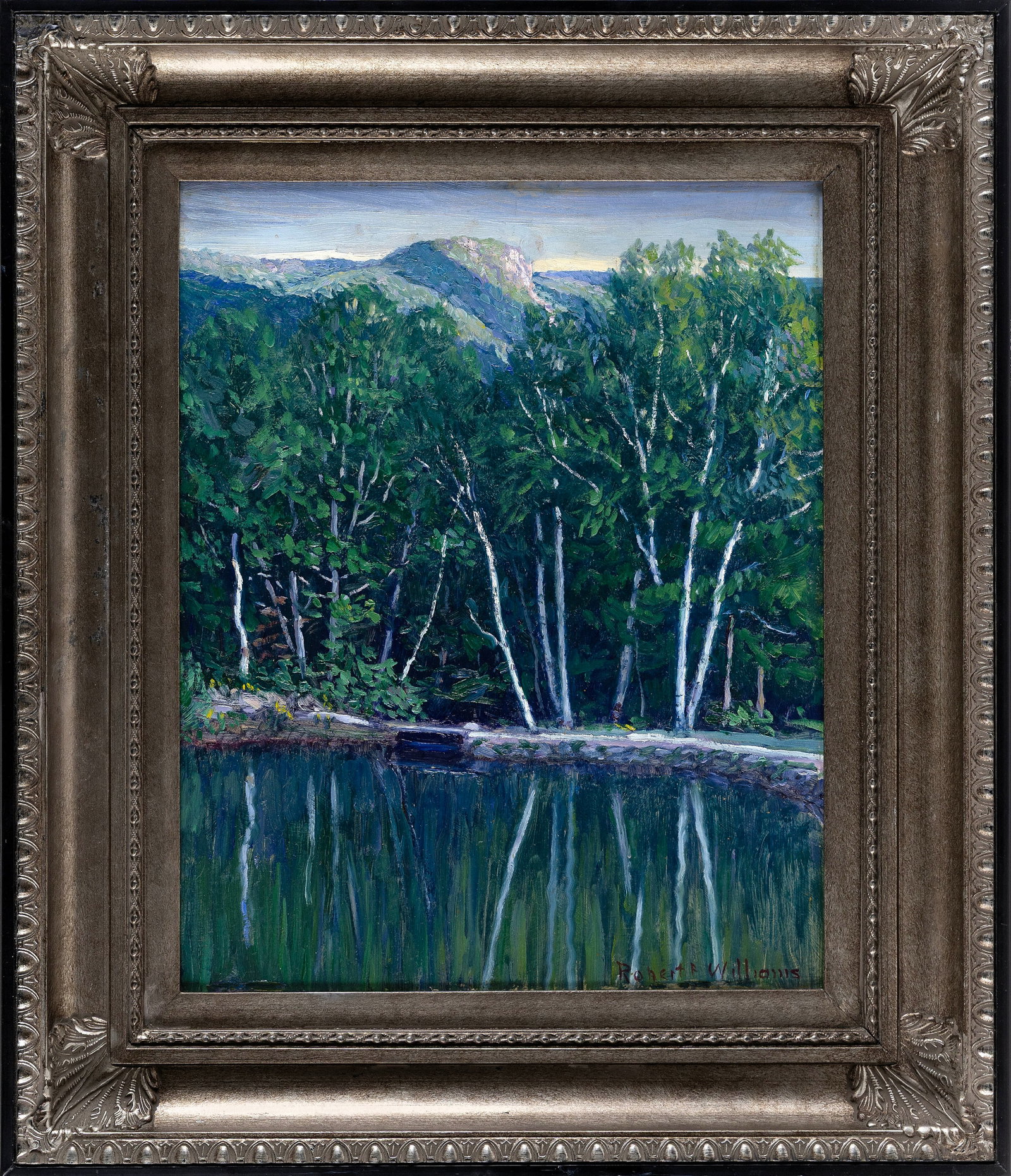 ROBERT FRANCIS WILLIAMS (New York/California, 1881-1972), "Dolly Copp Campground White Mountains New (1 of 2)