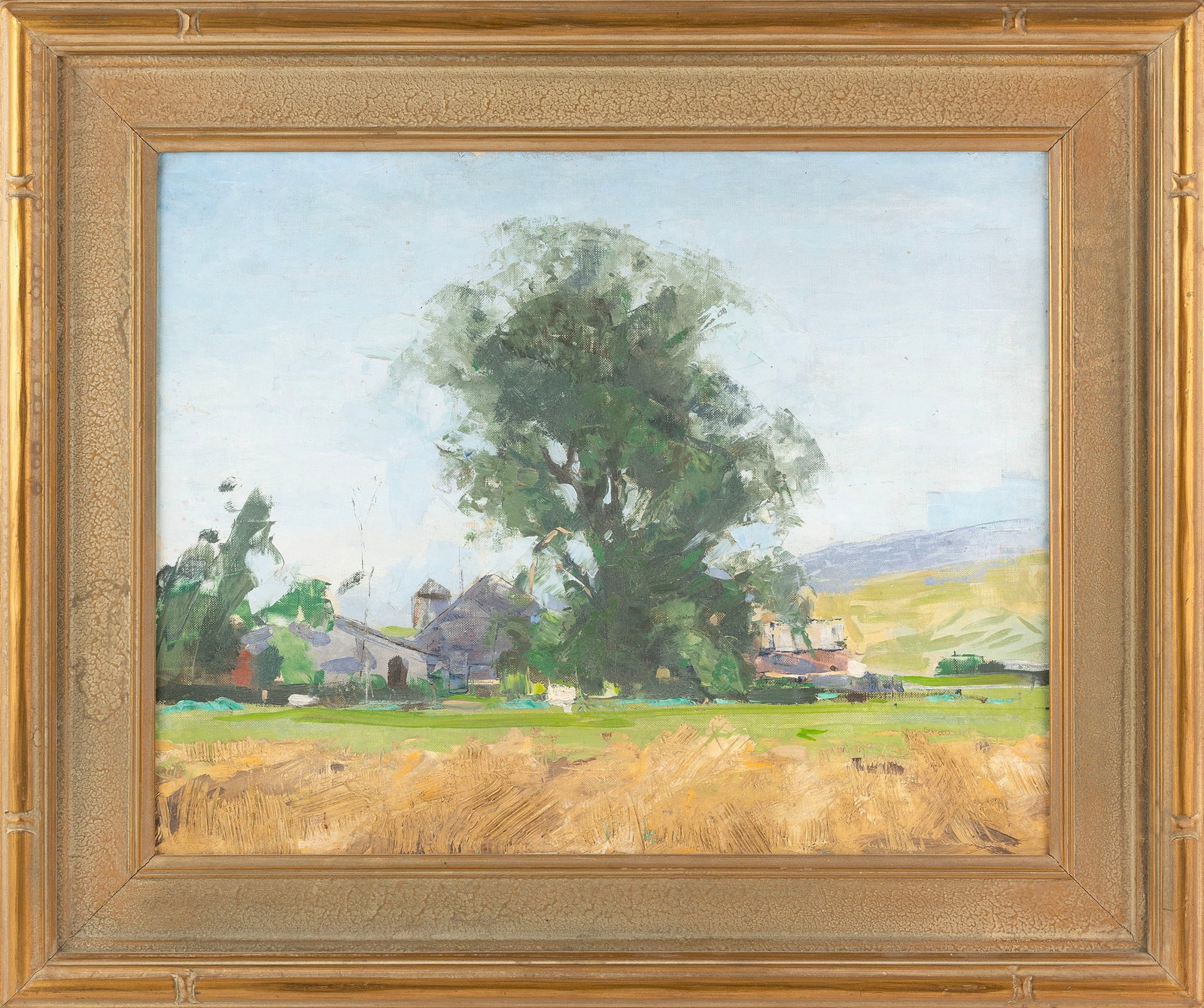 JAY HALL CONNAWAY (Maine/Arizona/Indiana, 1893-1970), Country landscape., Oil on canvas board, 16" x (1 of 2)