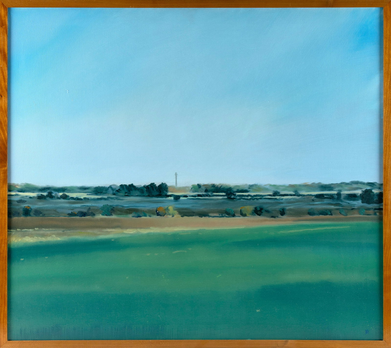 KEVIN MCLAUGHLIN (Connecticut, Contemporary), Iron Lighthouse, St. George, Florida., Oil on canvas, (1 of 2)