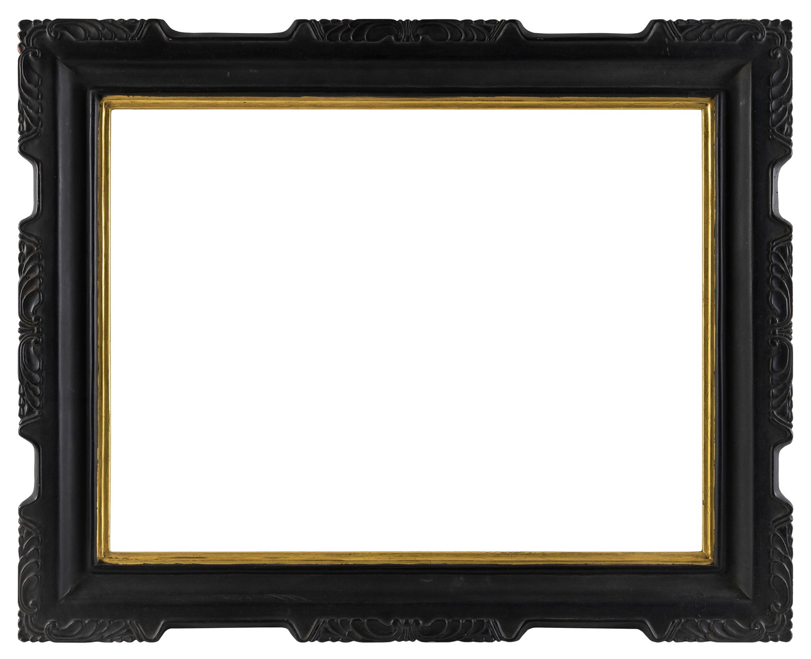 GOODNOW CHINESE EXPORT-STYLE FRAME Contemprary Aperture 17.75" x 23.75". Overall 25" x 29.5". (1 of 2)