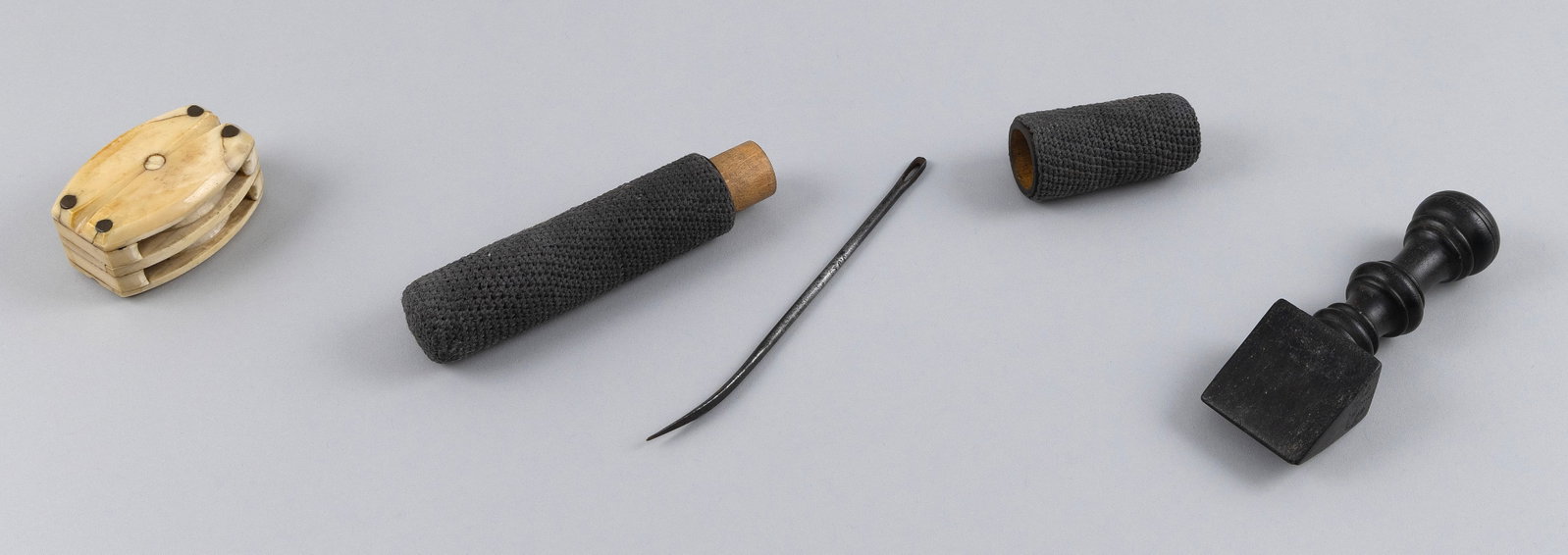 THREE SAILMAKER AND RIGGING ITEMS 19th Century (1 of 2)