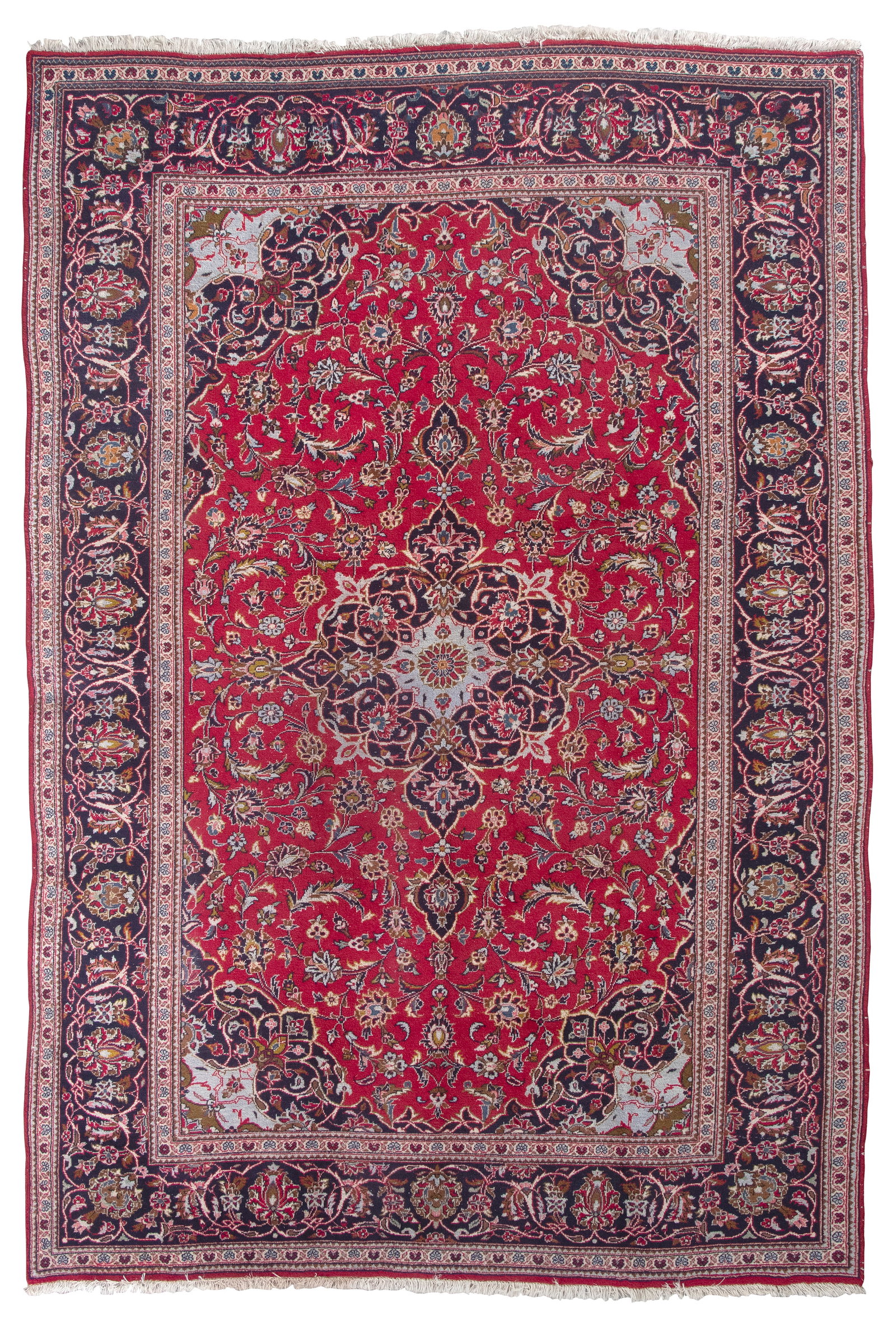 PERSIAN RUG: 7'10" X 11'4" Mid-20th Century (1 of 1)