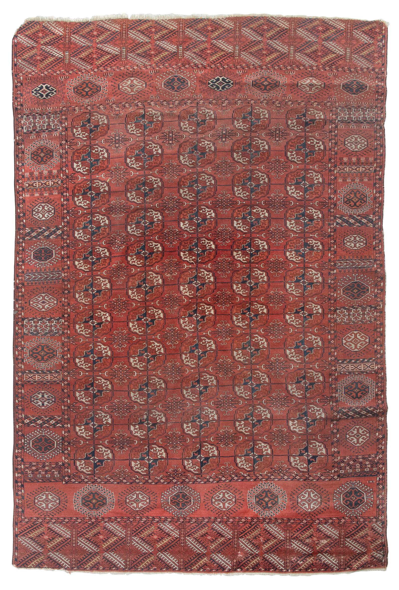 BOKHARA RUG: 6'5" X 9'10" Early 20th Century (1 of 1)