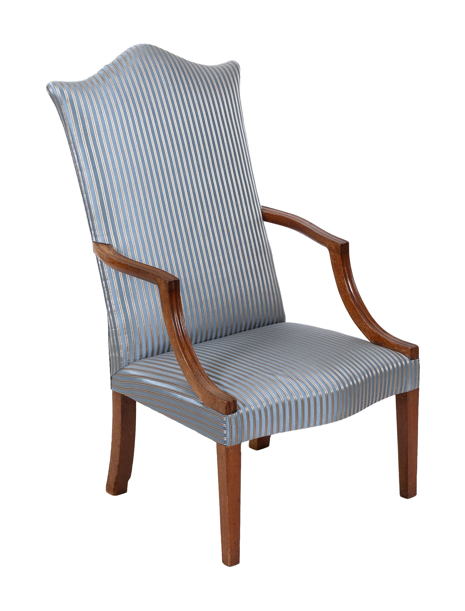 FEDERAL-STYLE LOLLING CHAIR 20th Century Back height 43". Seat height 15". (1 of 1)