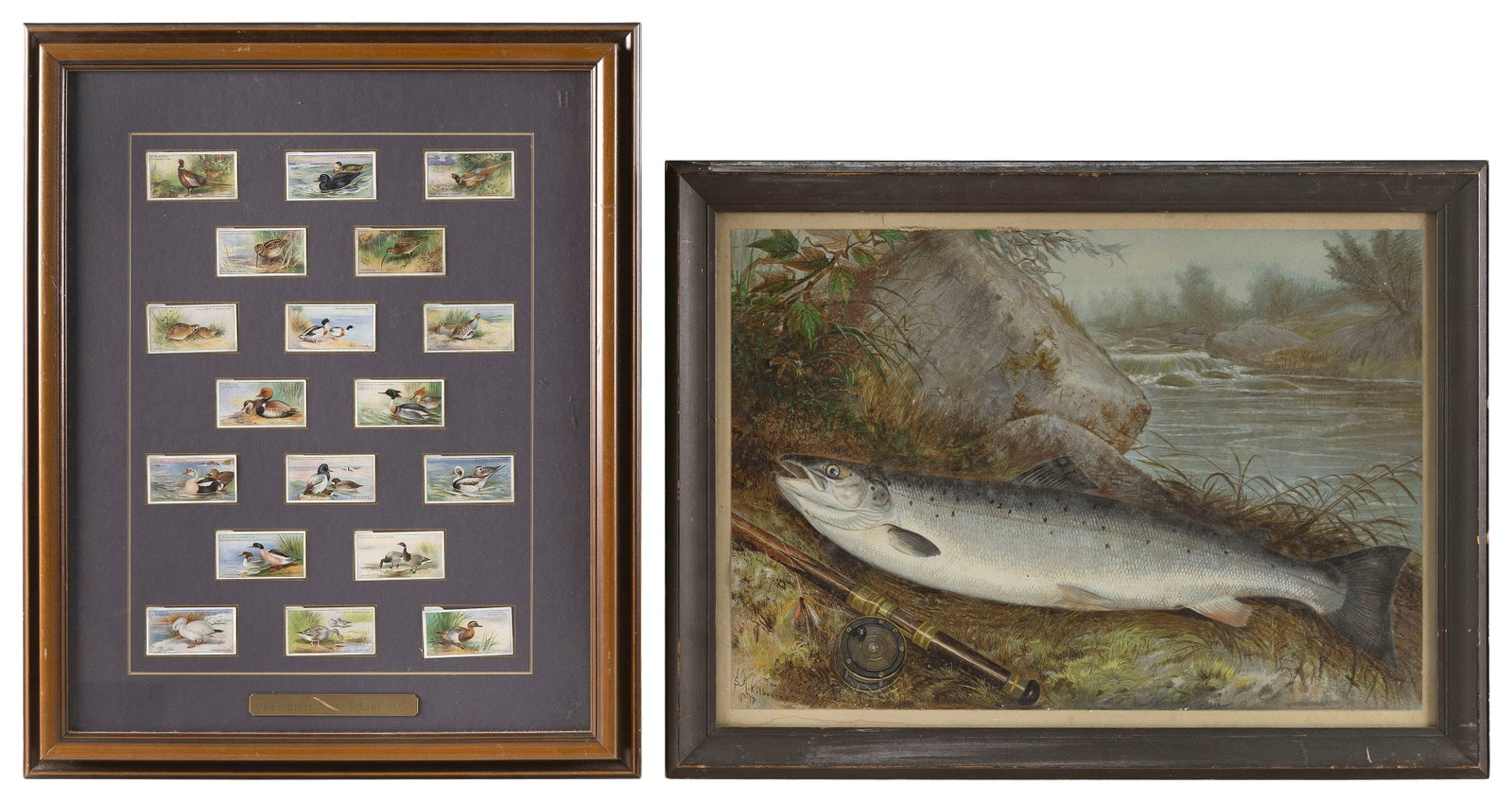 TWO PIECES OF SPORTING ART 20th Century (1 of 2)