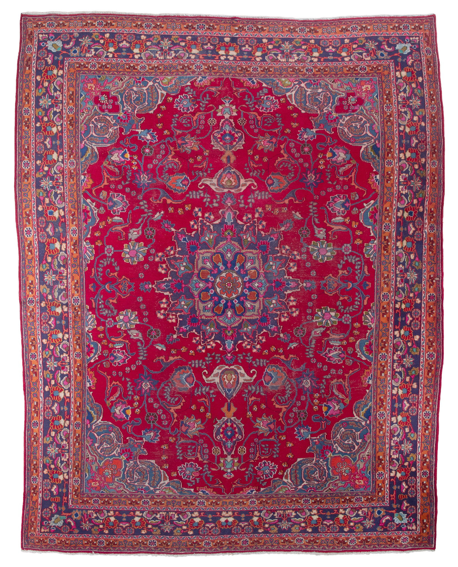 PERSIAN RUG: 9'5" X 12'2" Late 20th Century (1 of 1)