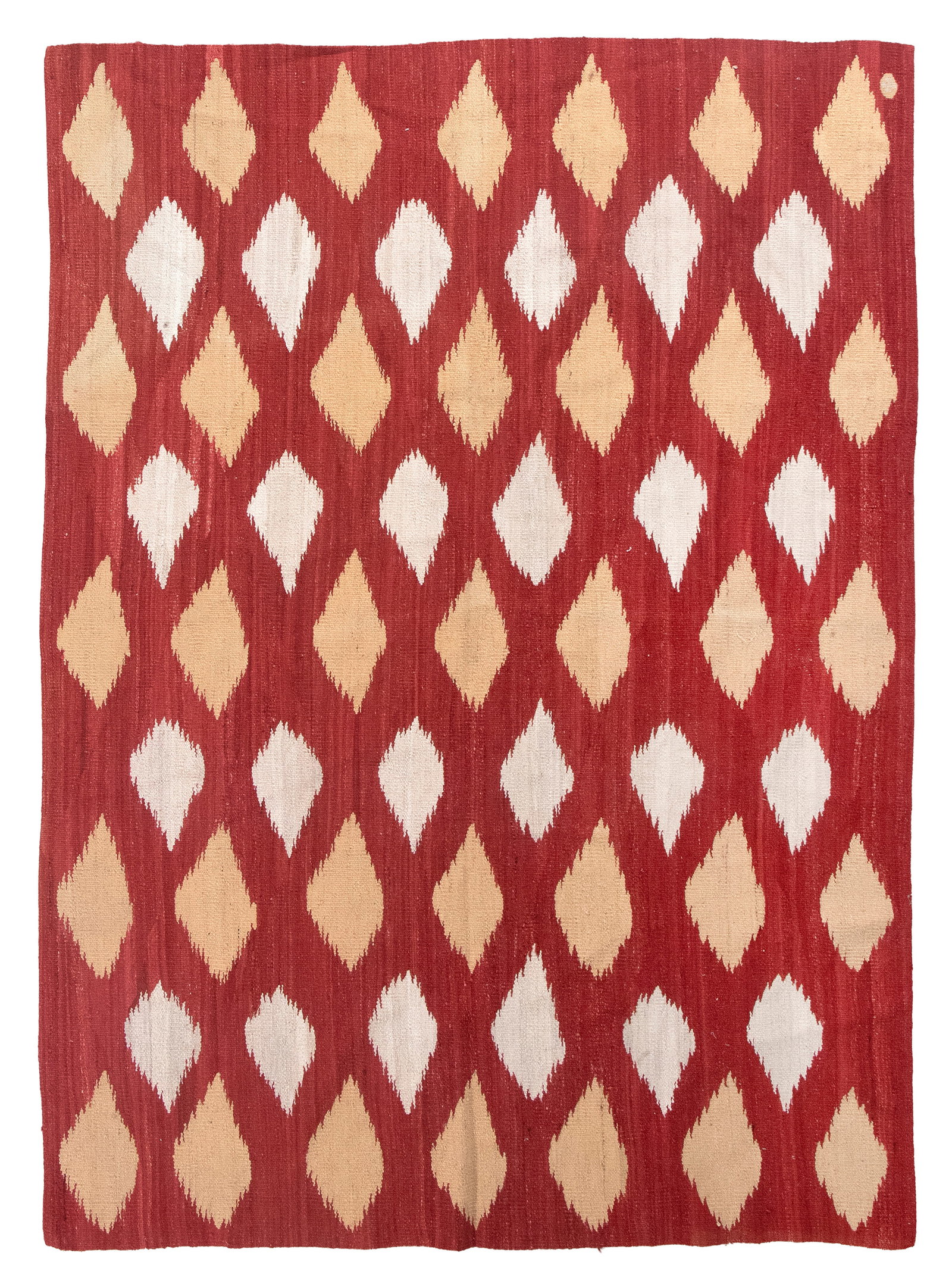 CONTEMPORARY FLATWEAVE RUG: 6'0" X 8'1" 21st Century (1 of 1)