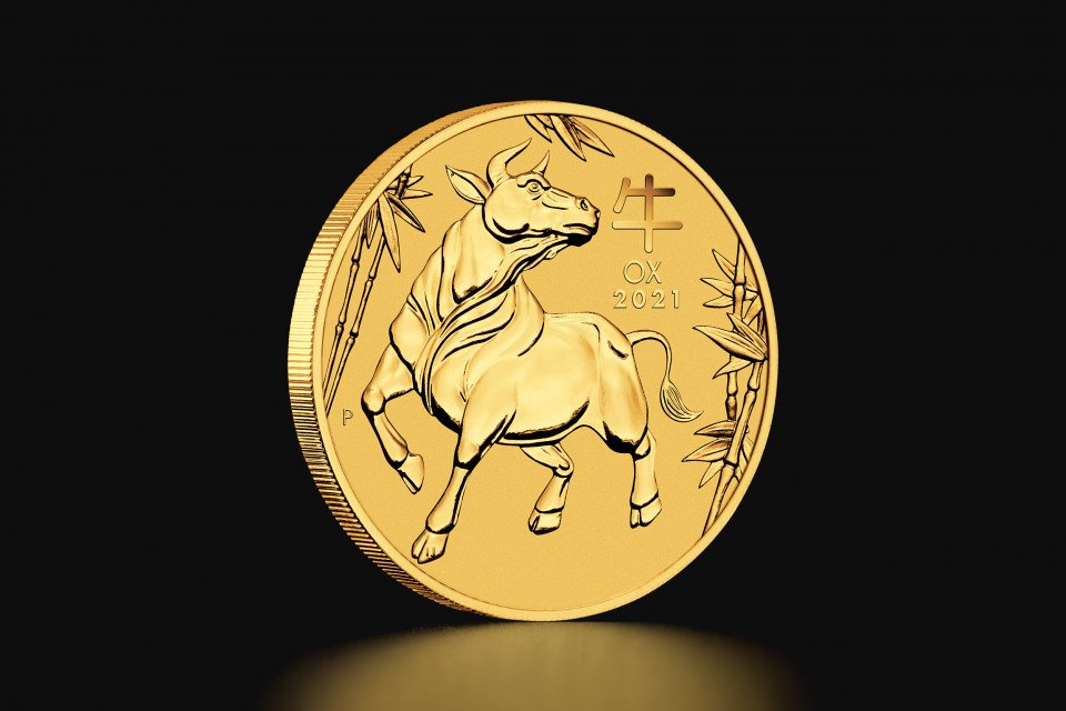 1 oz Australian Lunar Year of the Ox (1 of 1)