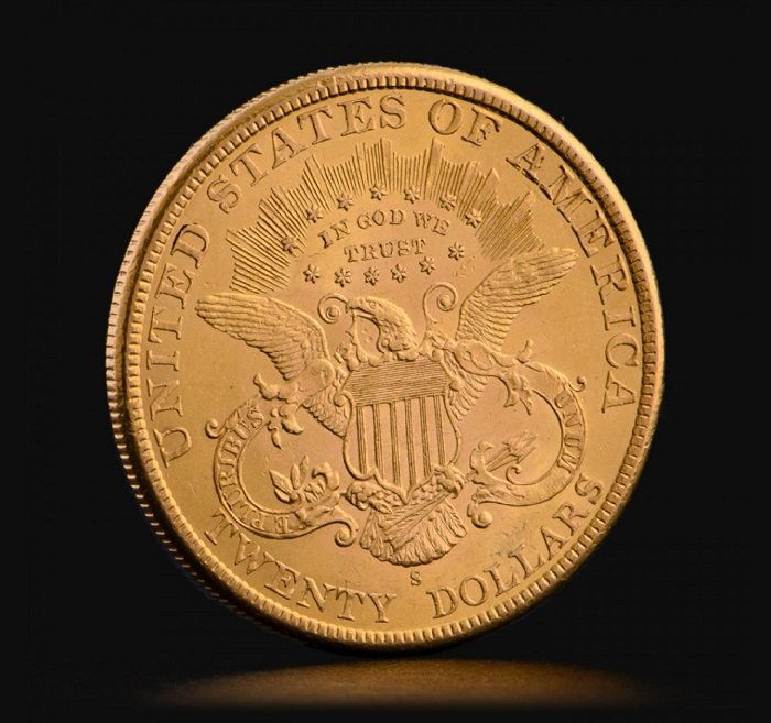 Liberty Head Double Eagle gold coin (1 of 1)