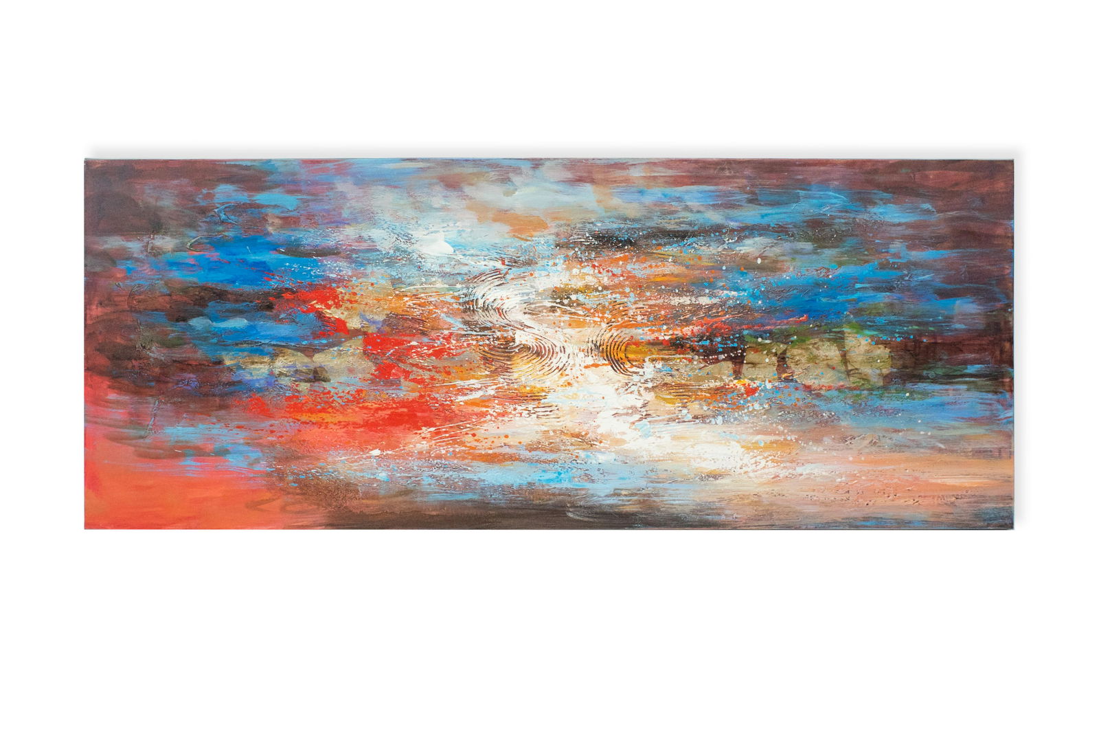 ABSTRACT OIL PAINTING - ADVERSITY (1 of 3)