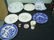 281: Mixed Pottery Lot Limoges, Flow Blue 10 Pcs