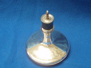 4 19th Century Mercury Glass Tie Backs - 5