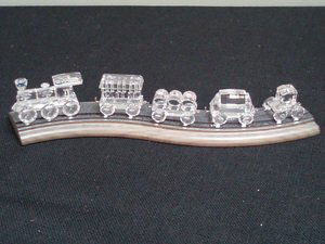 swarovski train set