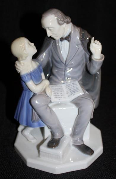 Bing & Grondahl Hans Christian Andersen #2037: 8.75"h