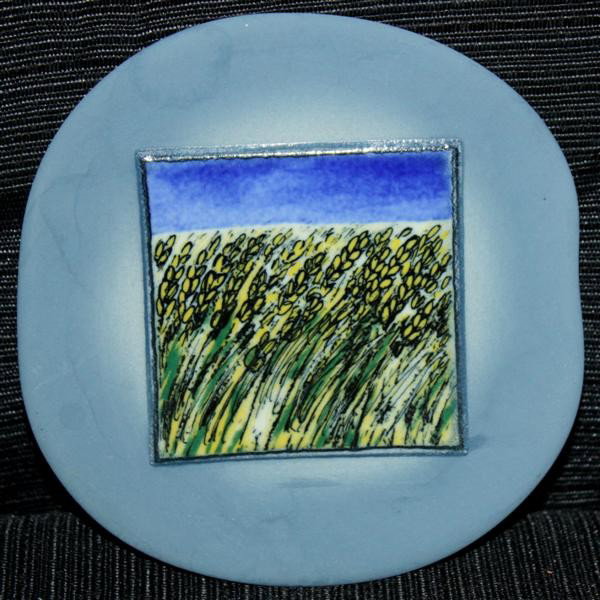 Arabia Helja Liukko Sundstrom Art Pottery Plate