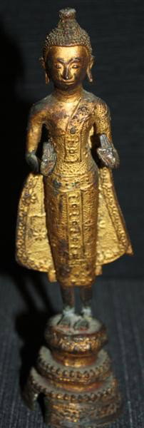 Gilt Bronze Buddhist Sculpture