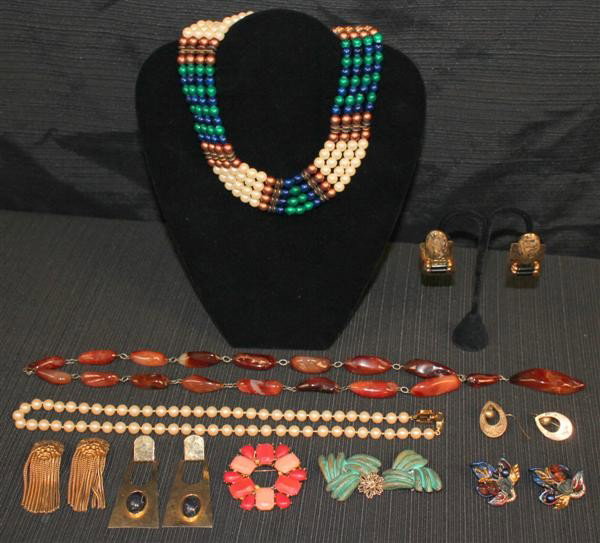 Costume Jewelry Lot 4: Givenchy Lorion/Karels