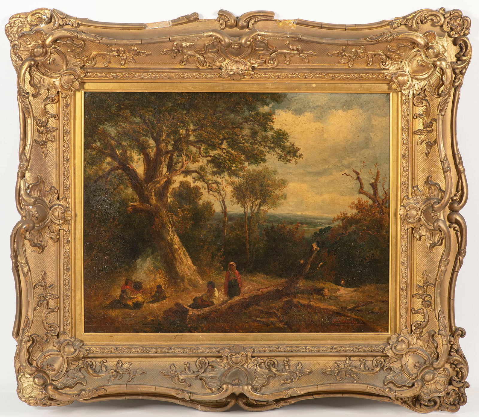 John Linnell (16 June 1792 – 20 January 1882): John Linnell was an English engraver, and portrait and landscape painter. He was a naturalist and a rival to the artist John Constable. He had a taste for Northern European art of the Renaissance, par