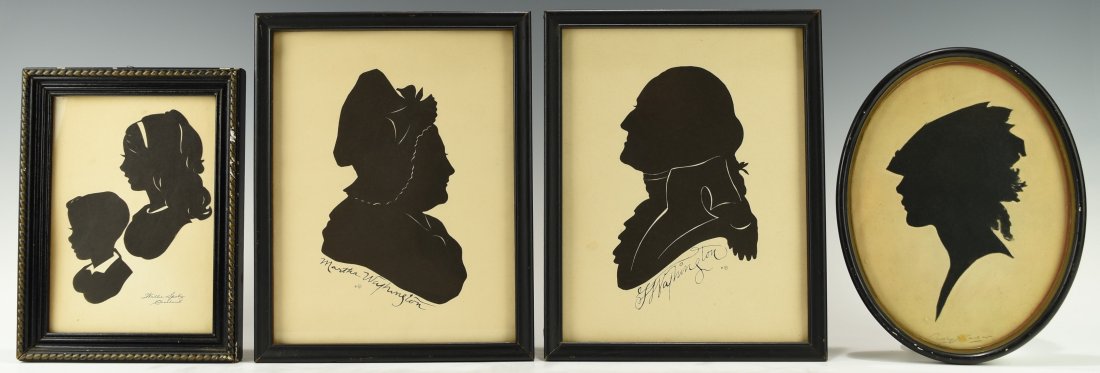 FOUR VINTAGE SILHOUETTES (1 of 3)