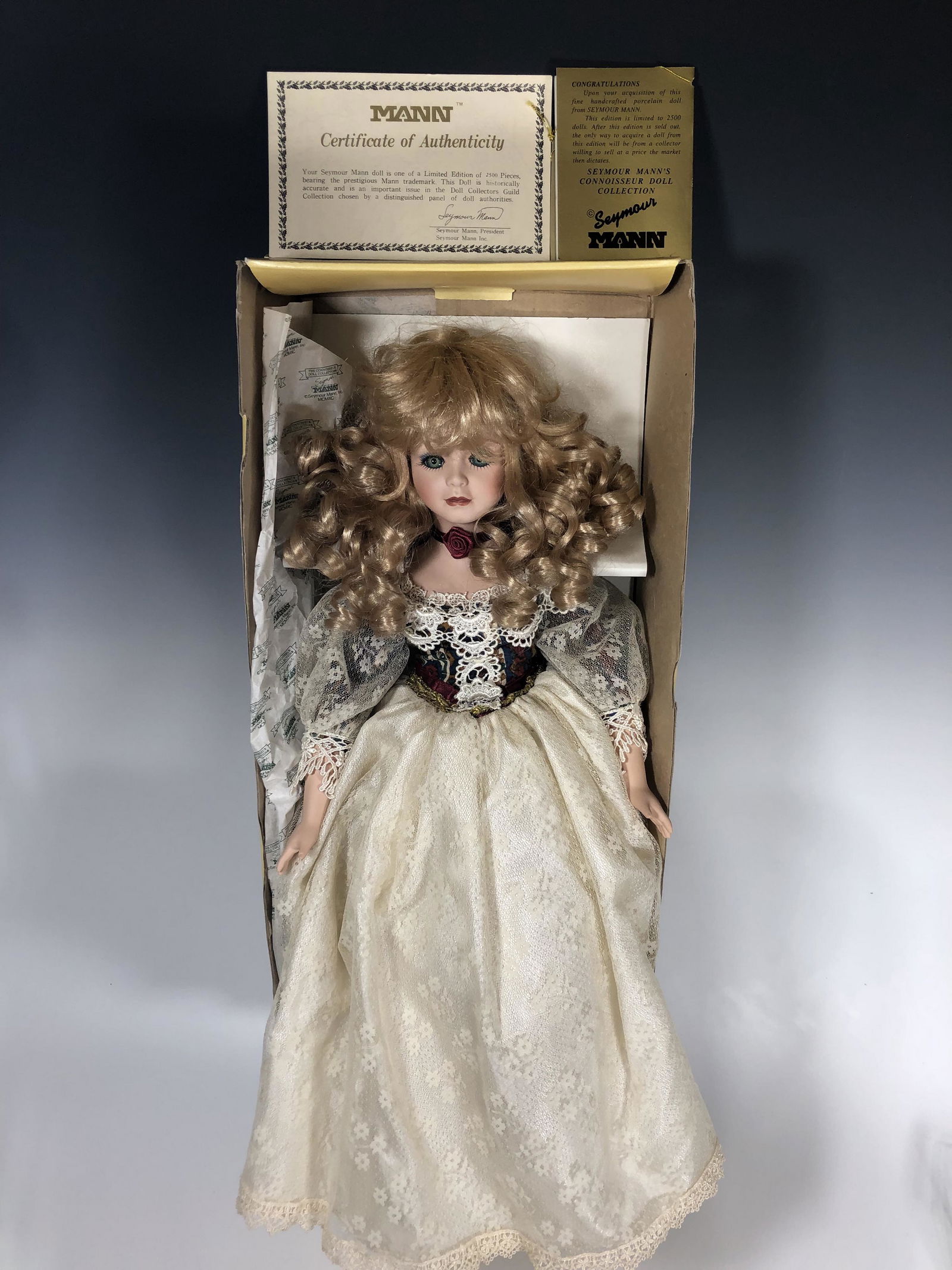 The connoisseur doll collection seymour hot sale mann inc