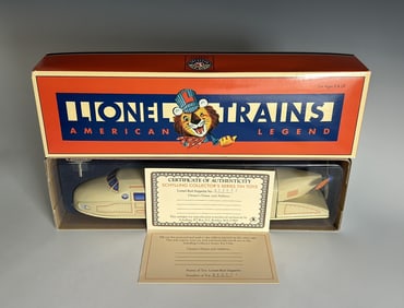LIONEL TRAINS AMERICAN LEGEND WIND-UP TOY IN ORIGINAL BOX