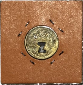 THE GAULEY MOUNTAIN COAL COMPANY 10¢ TRADE TOKEN