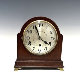 VINTAGE GERMAN MANTEL CLOCK WITH WESTMINSTER CHIME MECHANISM