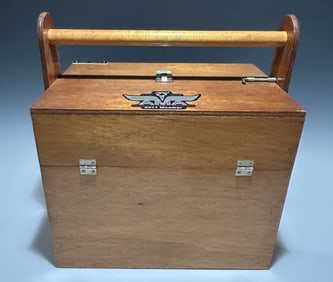 HANDMADE RC MODEL TOOL AND POWER BOX WITH AMA EMBLEM